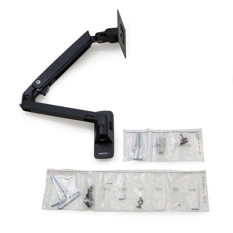 Brazo Para Monitor Ergotron Mxv  De Pared, Soporte Para Monitor Negro