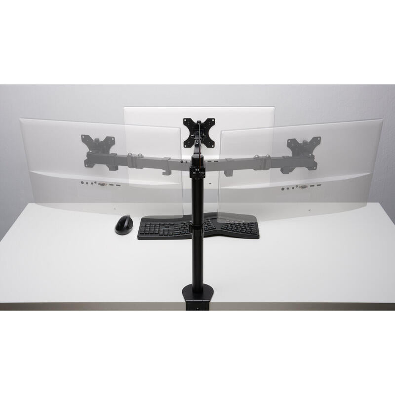 Brazo Para Monitor Kensington De Hasta 32 ", 1tft, 3gel. Máx. 8 Kg, Smartfit Negro