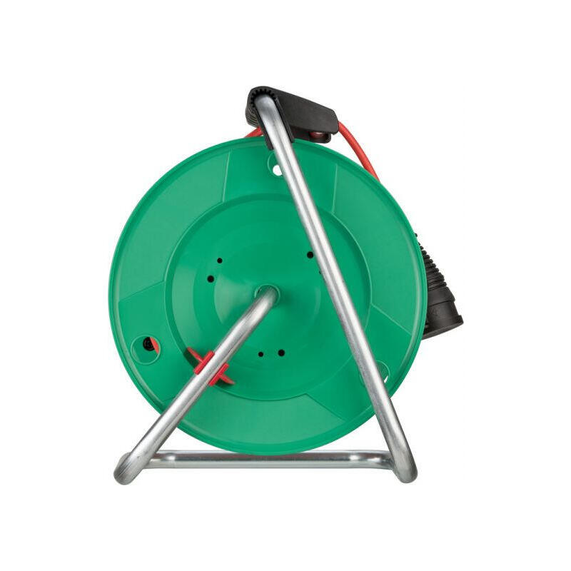 Brennenstuhl 1098560001 Base Múltiple 38 M 1 Salidas Ac Exterior Verde, Naranja