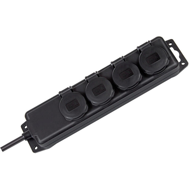 Brennenstuhl Distribuidor De Enchufes 4 Vías Ip 44, Regleta De Enchufes 1159960