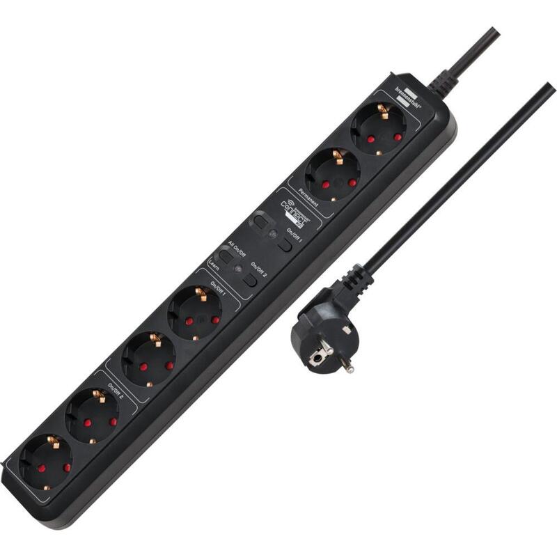 Brennenstuhl Eco-Line Wifi 6-Fach Steckdosenleiste 1,5m