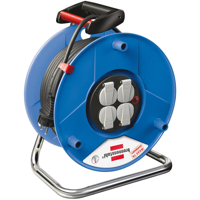 Brennenstuhl Tambor De Cable Garant 25 M, 4 Enchufes