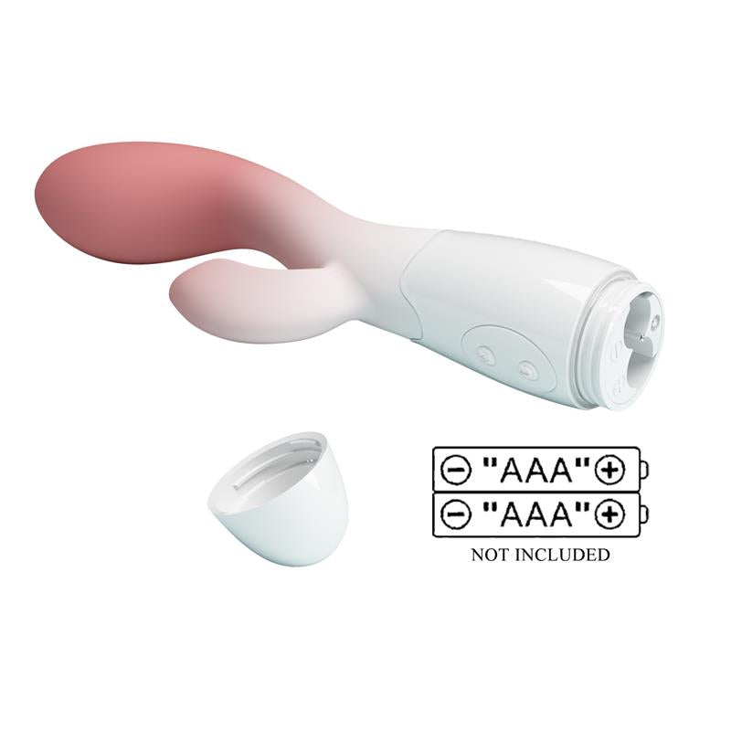 Pretty Love - Brighty Vibrador Punto G + Estimulador Clítoris 30 Vibraciones Rosa