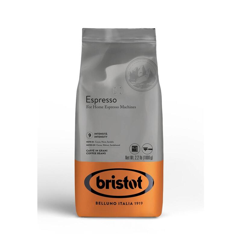 Bristot Espresso 1kg Kaffee Ganze Bohnen