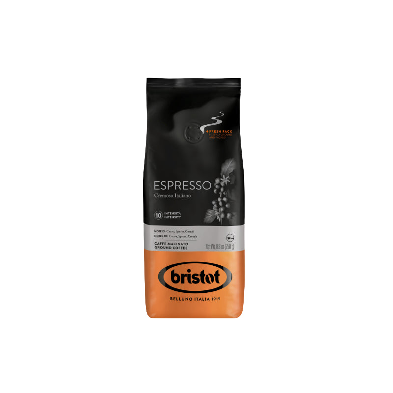 Bristot Espresso 250g Kaffee Gemahlen