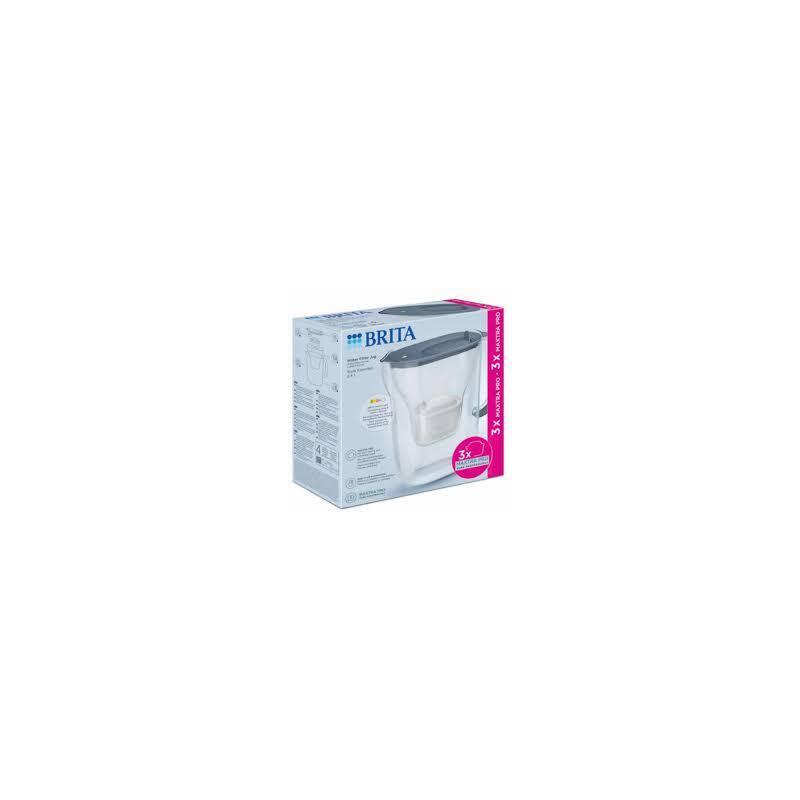 Brita Jug Style Essential 2,4l Blue-Soft Grey + Pack 3 Filters Maxtra Pro