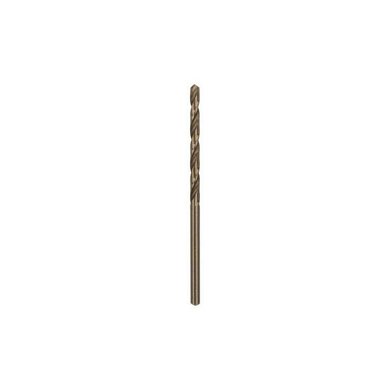 Broca Helicoidal Para Metal Bosch Hss-Co, Ø 3 Mm (Longitud De Trabajo 33 Mm, 10 Piezas)  2608585876