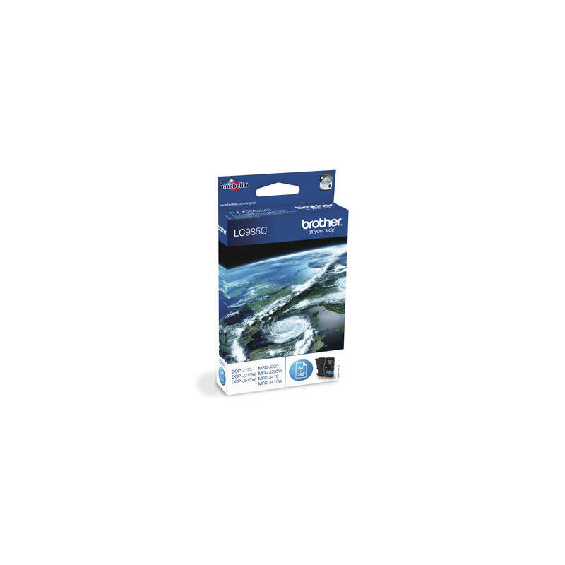 Brother Cartucho De Tinta  Lc985cbp  Cian  Original  BlaSter