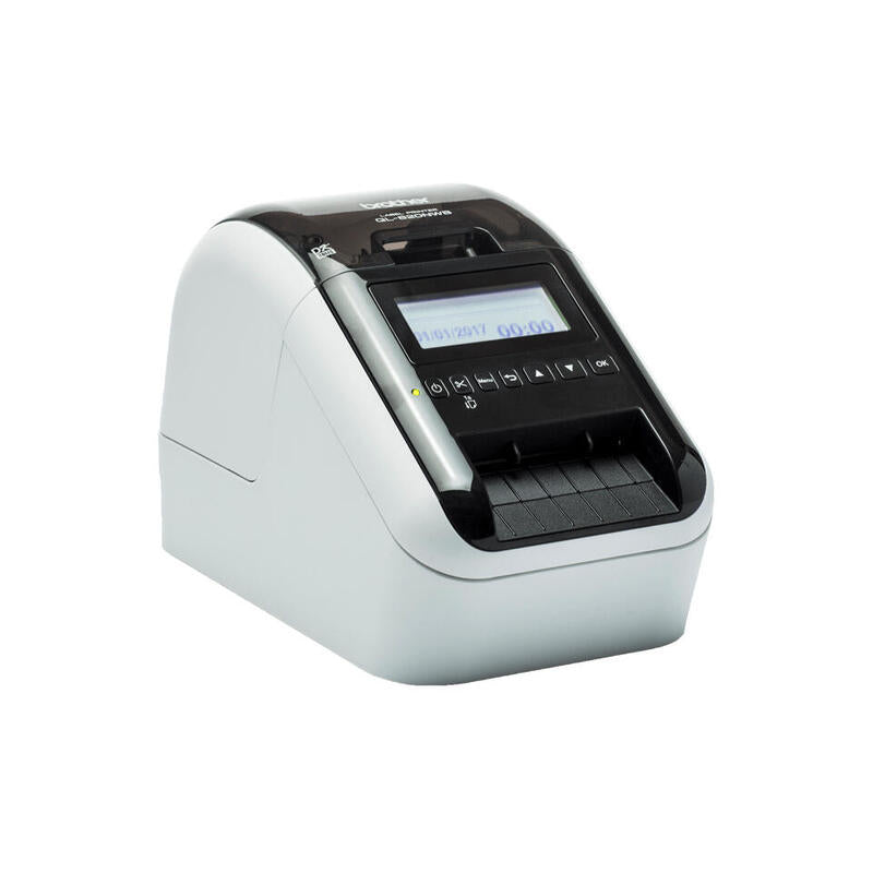 Brother Impresora Tickets Termica Ql-820nwb Bicolor Monocromatico Rollo 6,2 Cm Ethernet Wi-Fi Usb Bt