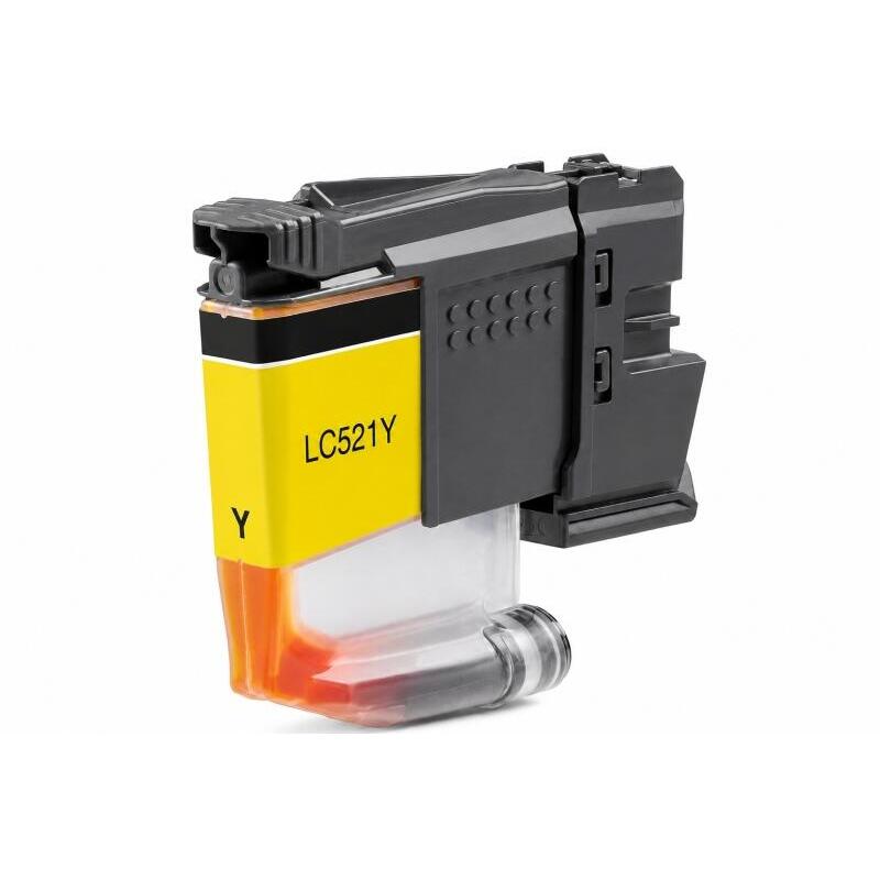 Brother Lc521 Amarillo Tinta Generica - Reemplaza Lc521y