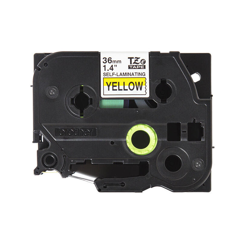 Brother Tzesl661 Tape Black On Yellow 36mm