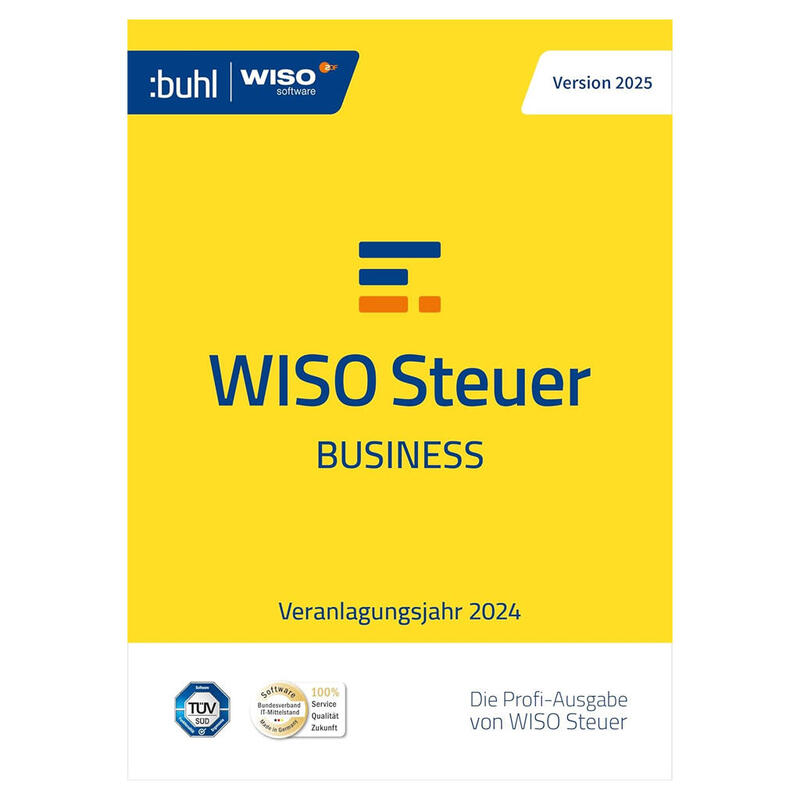 Buhl Data Service Wiso Steuer 2025 Buisiness - Lizenz - Win - De - Esd