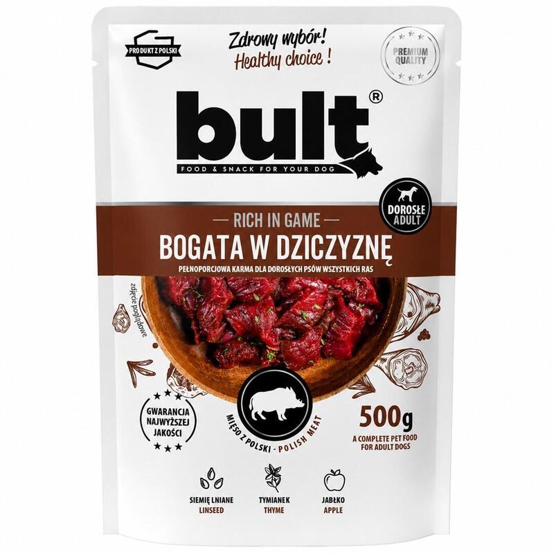 Bult Mielonka Bogata W Dziczyzne Saszetka Para Perro 500g