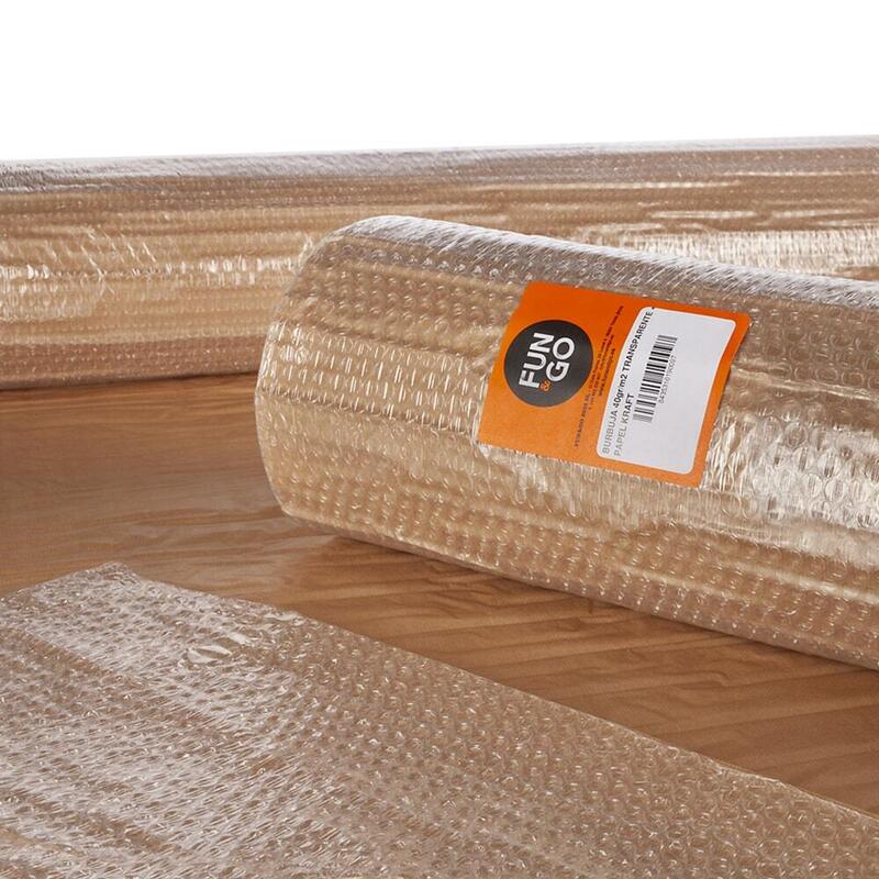 Burbuja Transp + Papel Kraft 1,20x5m