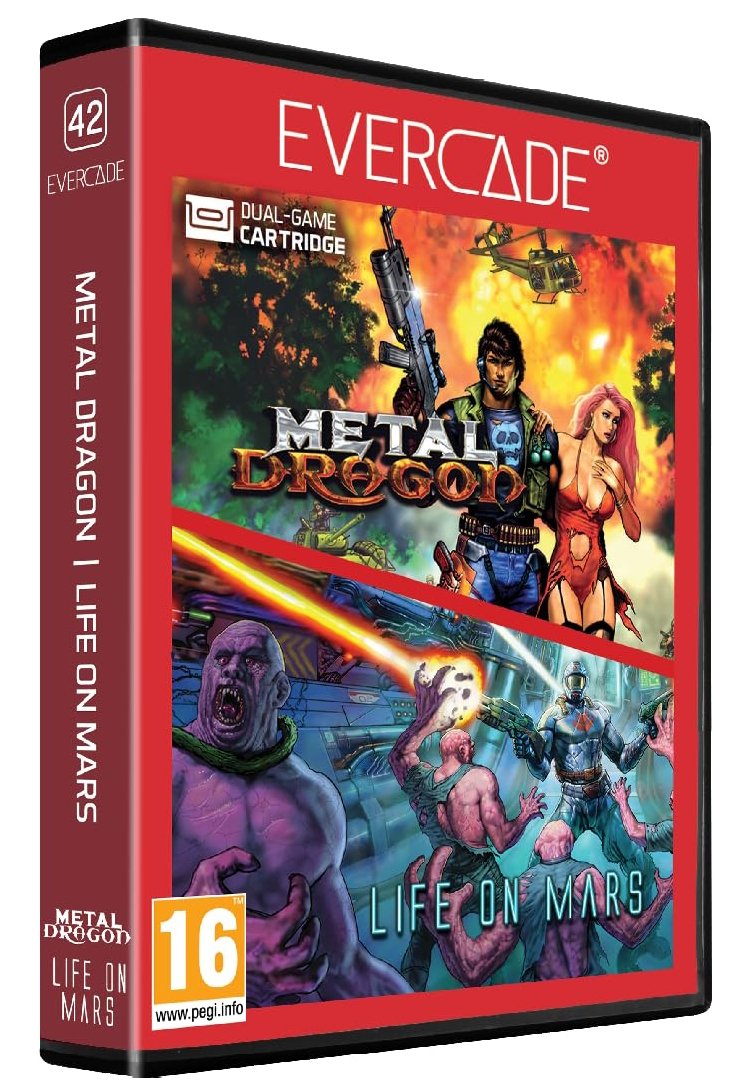 EAN 5060990240850 - Blaze EVERCADE - Metal Dragon/Life on Mars imagen 2