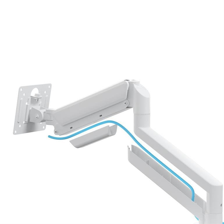 Gembird Desk Mounted Adjustable Double Monitor Arm 17-32" White