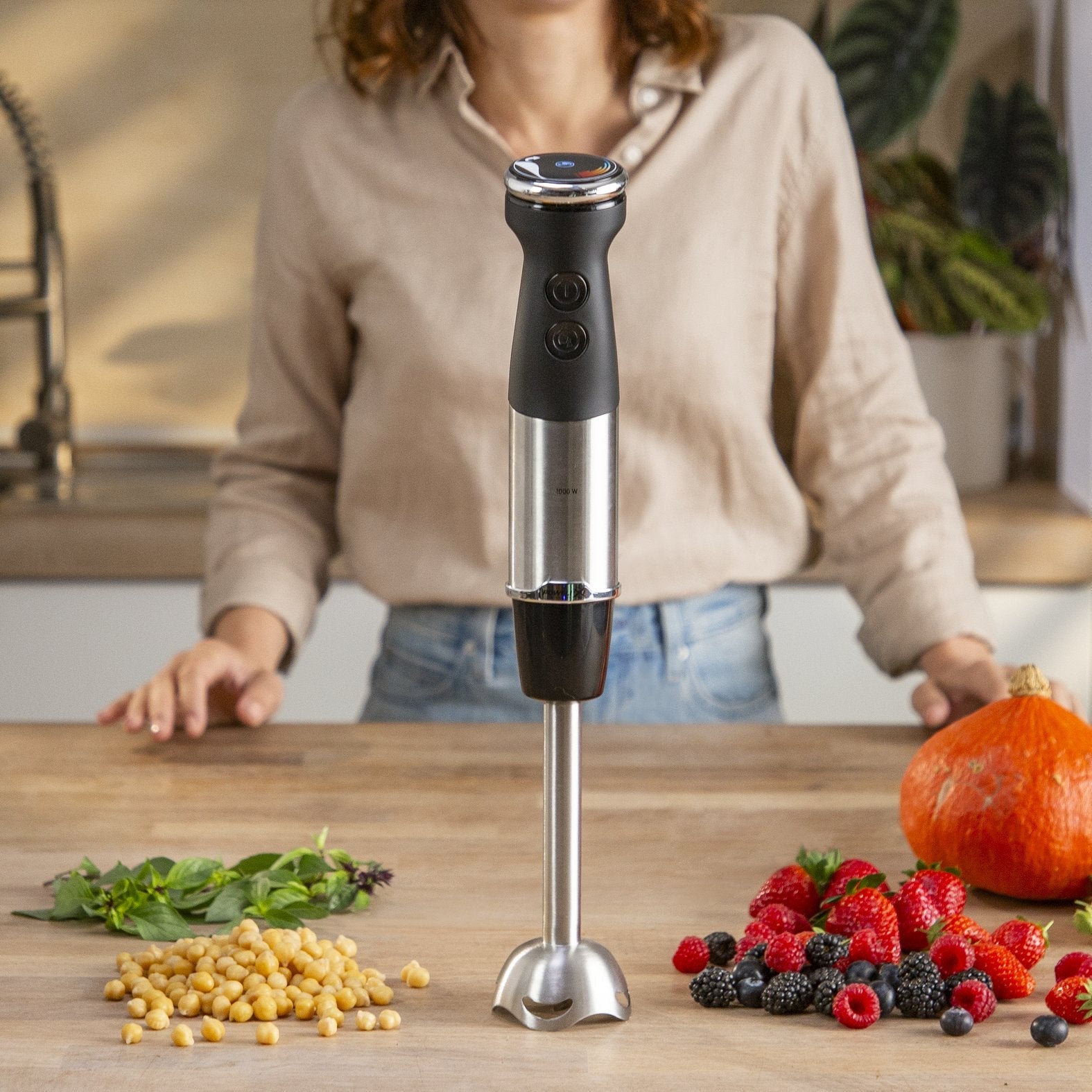 Batidora De Mano Moulinex Dd671810 Con 20 Velocidades 1000w