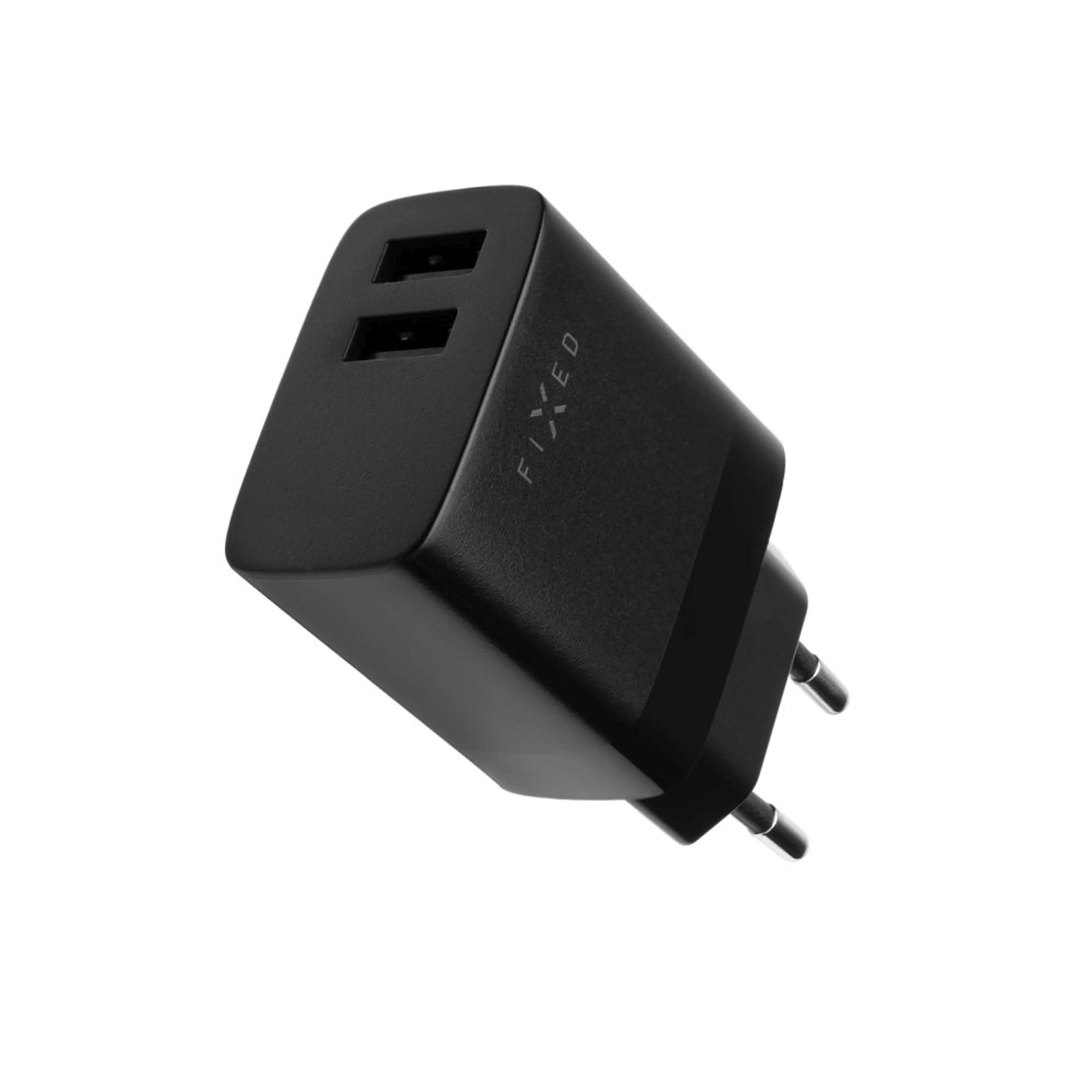 EAN 8591680149957 - FIXED FIXC17N-2U-BK cargador de dispositivo móvil Universal Negro Corriente alterna Interior imagen 6