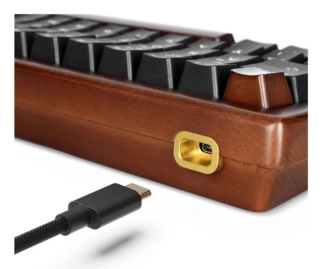 EAN 4044951042784 - Sharkoon 100068100 teclado Oficina USB QWERTZ Alemán Madera imagen 4