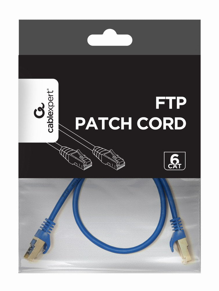 Gembird Cable De Red Ftp Cat6 Awg24 0.50m Azul