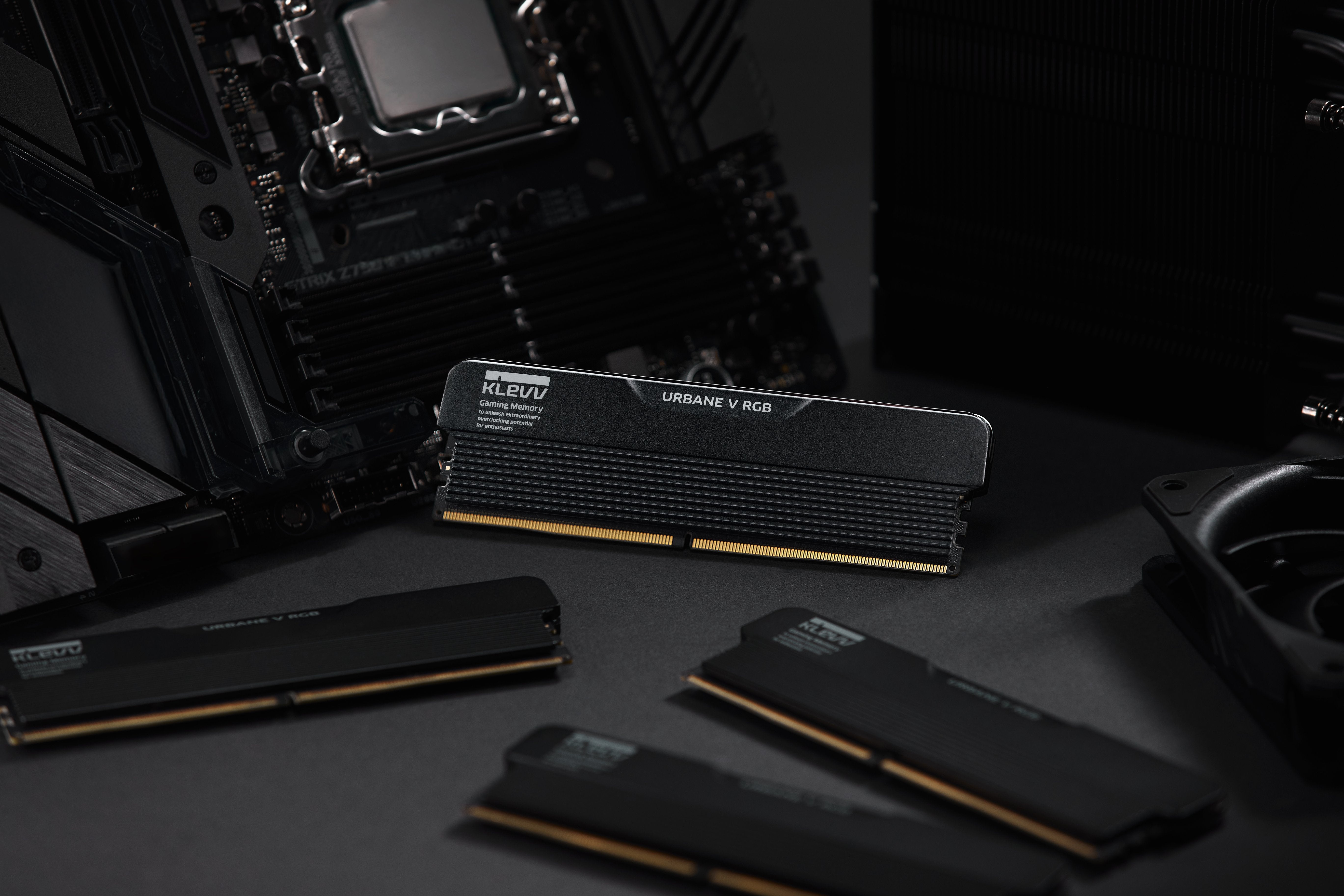 32gb Klevv (16gbx2) Urban V Rgb 6000 Cl28 Negro
