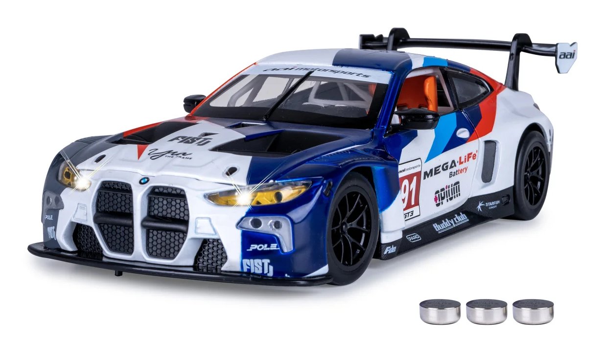 Jamara Bmw M4 Gt3 1:24 Blanco 3+