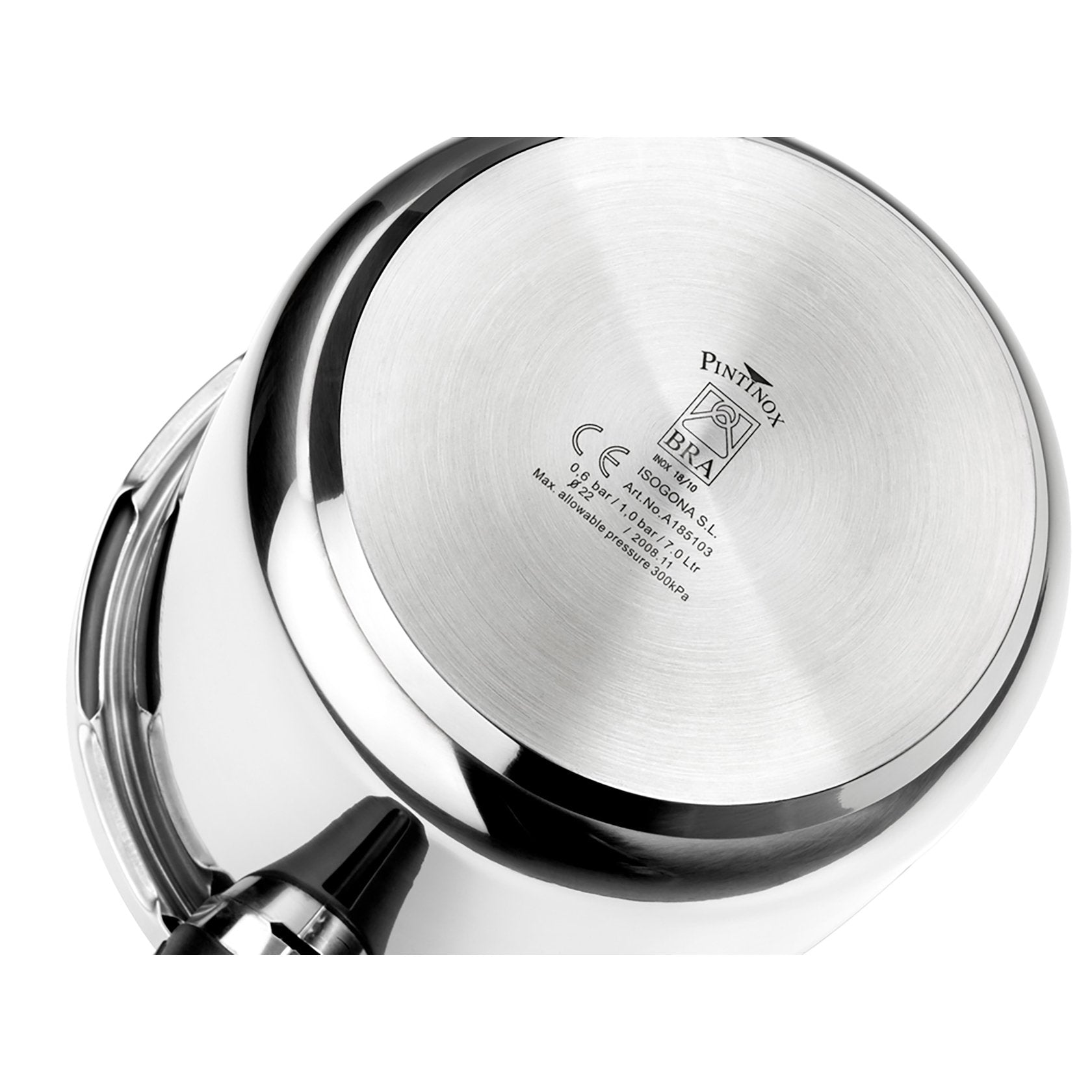 Olla A Presión Bra Vitesse A185104 Ø24cm 9l Acero Inoxidable Apta Para Inducción