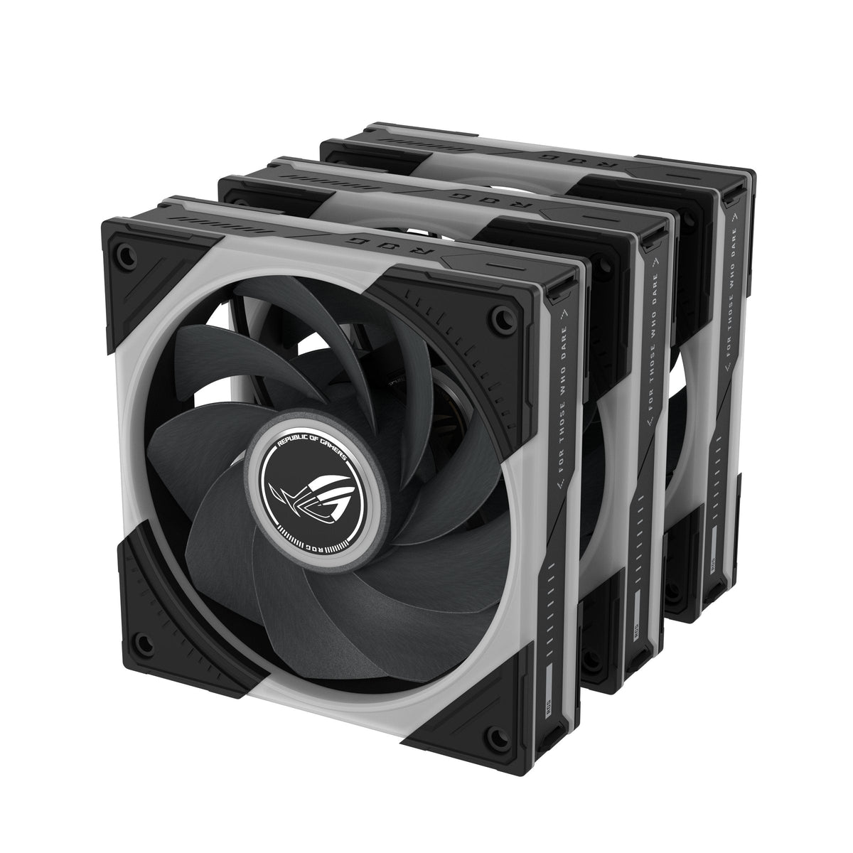 Ventilador Pc Asus Rog Eurux Gr120 Fan Argb Reverse Negro 3in1