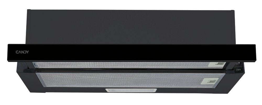 EAN 8059019088570 - Candy CBT60RBG Semintegrada (extraíble) Negro 396,2 m³/h imagen 1
