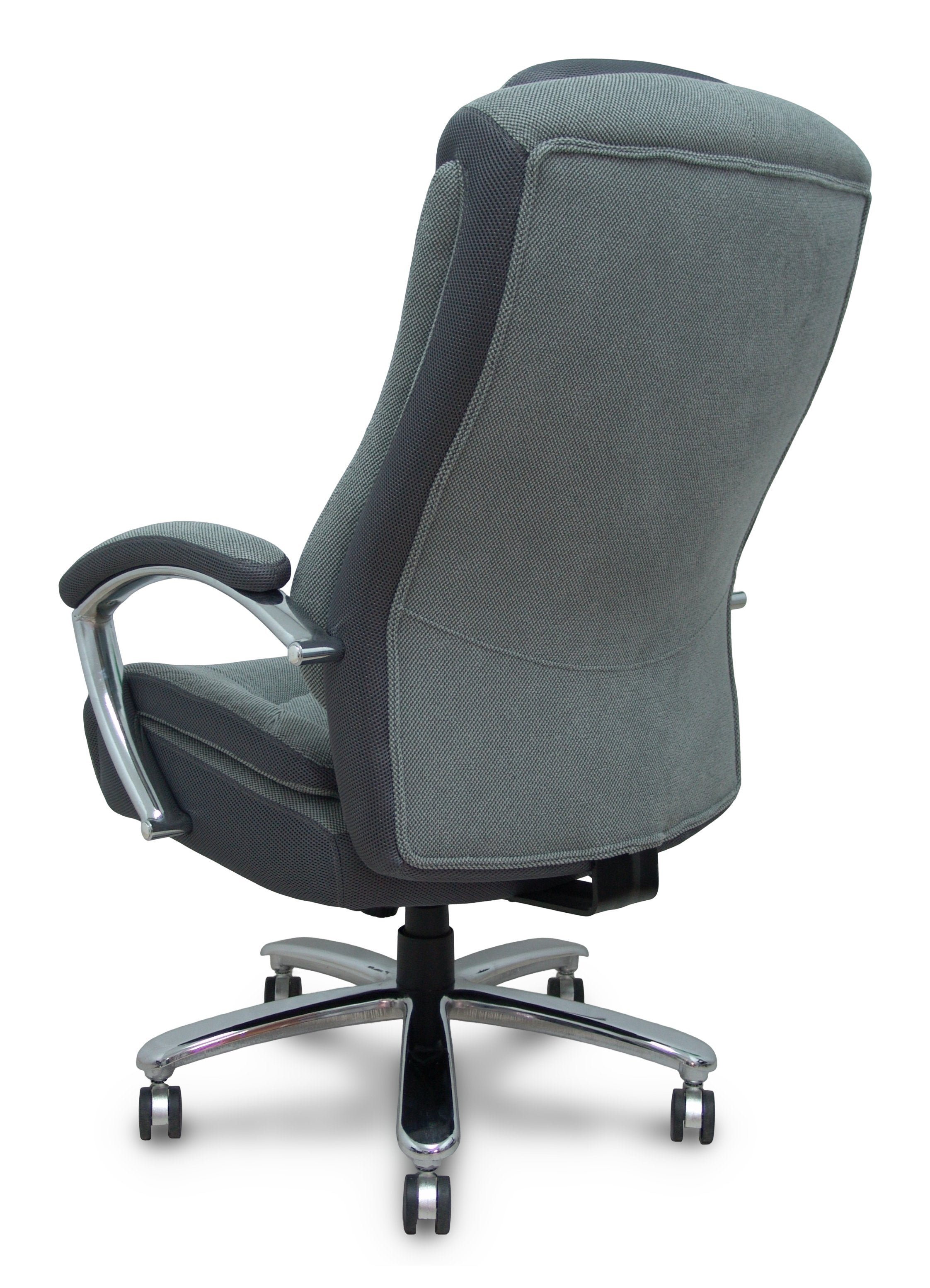 Piqueras Y Crespo Forol Sillon Ergo531 Basculante Tapizado Tela Y 3d Color Gris Base Cromo Ruedas Nailon 60mm