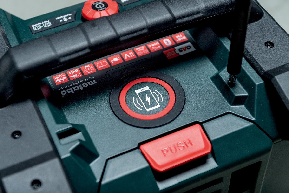 Metabo Rc 12-18 32w Bt Dab+ Akku-Baustellenradio