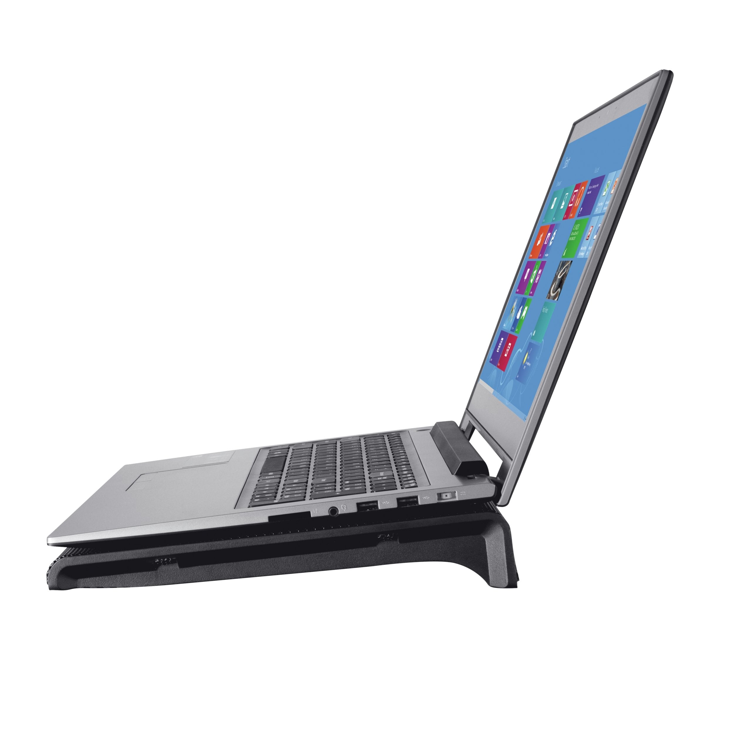 Trust Base Refrigeradora Para Portatiles Con 2 Ventiladores Y Leds Azul Hasta 17.3