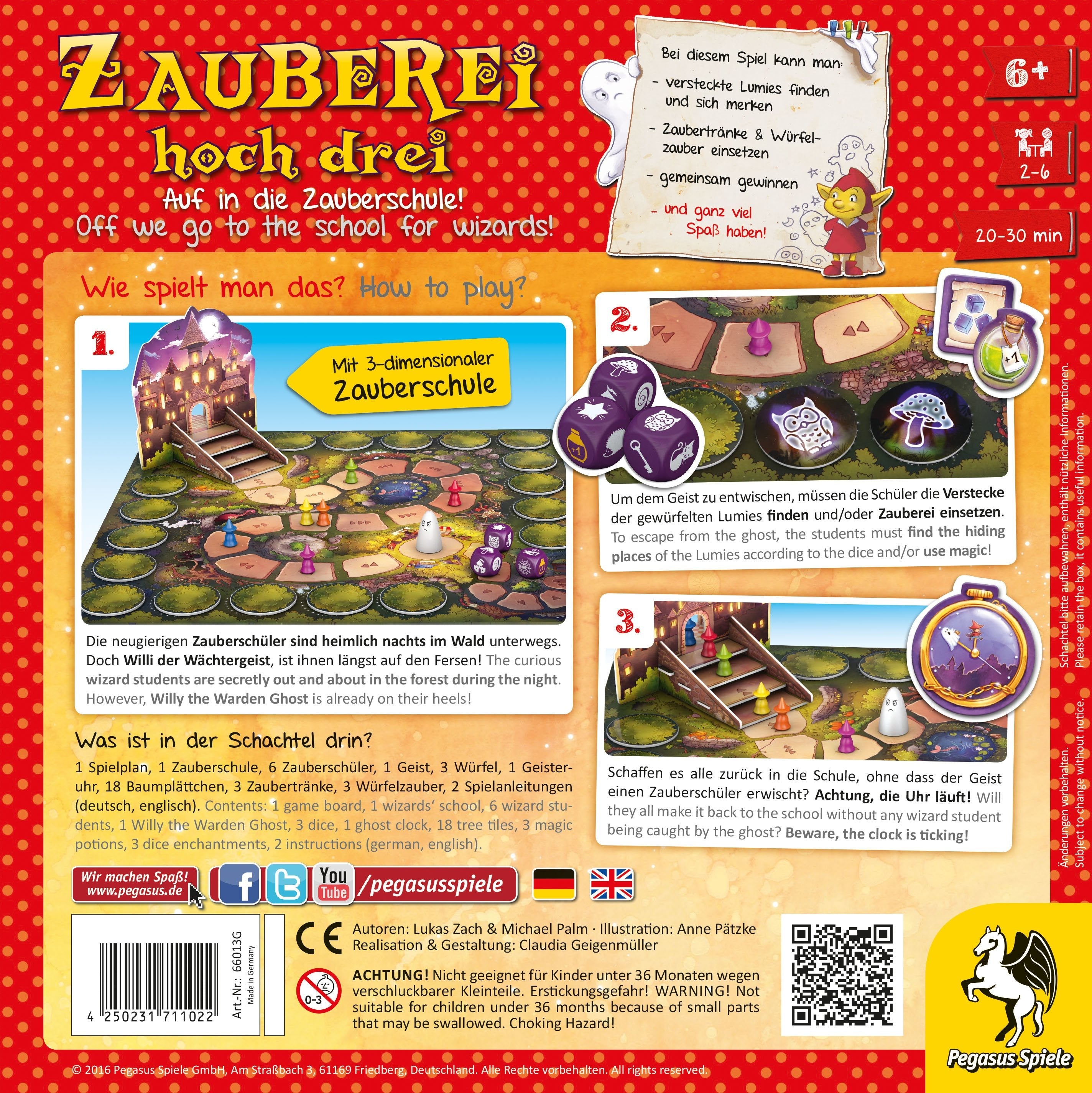 Pegasus Zauberei Hoch Drei 66013g