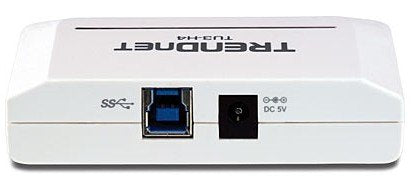 EAN 0710931302332 - Trendnet TU3-H4 hub de interfaz 5000 Mbit/s Blanco imagen 3