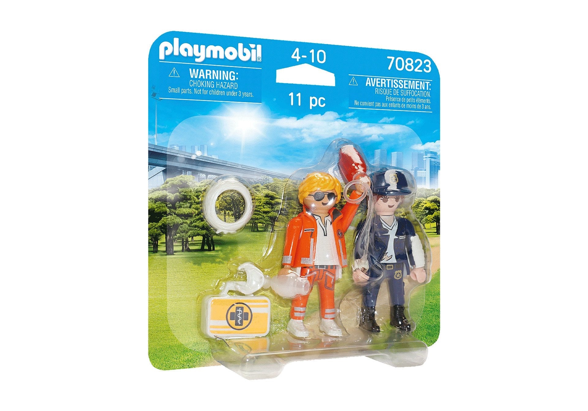 Playmobil 70823  Duo Pack Doctor Y Policia