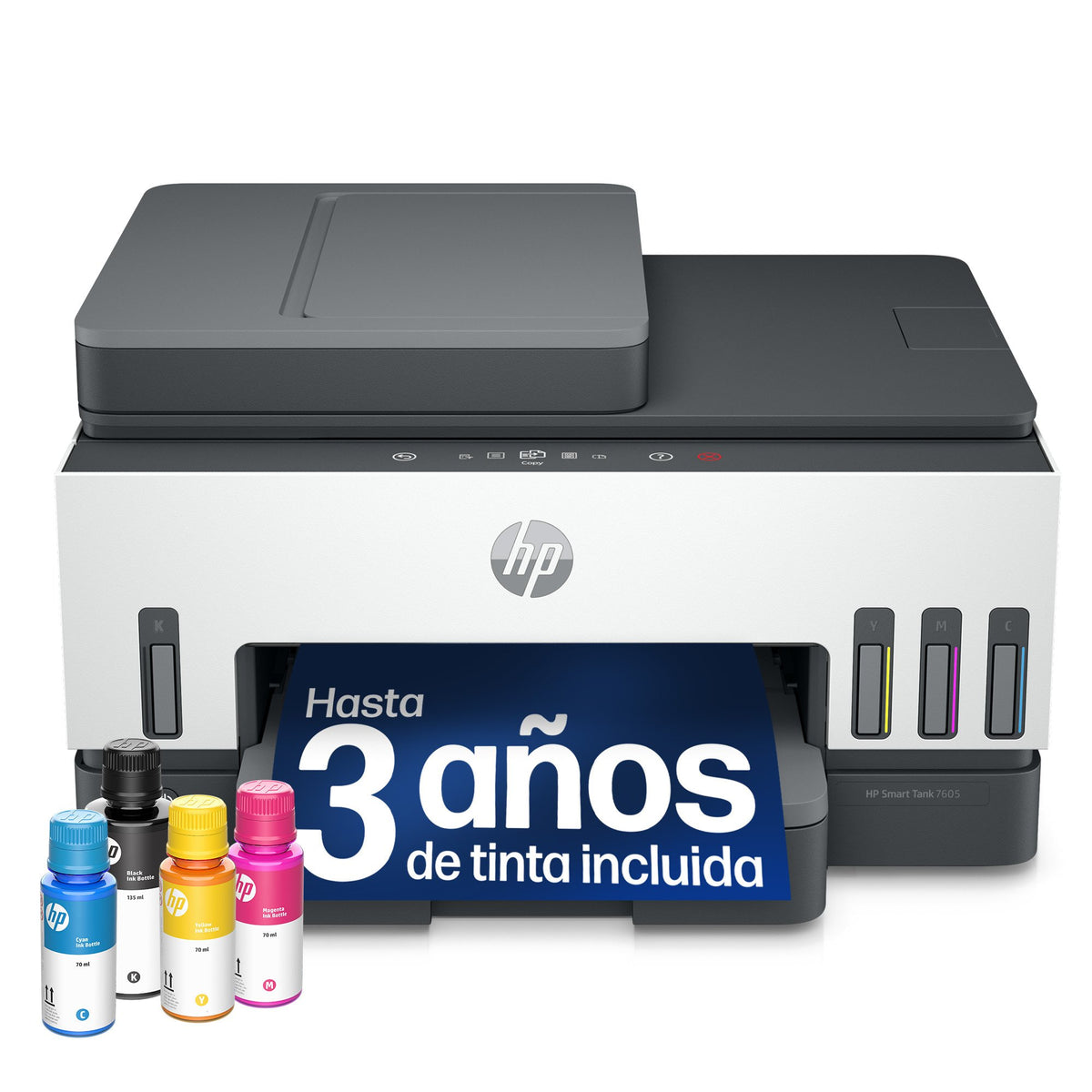 EAN 5715328197367 - HP Smart Tank 7605 All-in-One Printer Inyección de tinta térmica A4 4800 x 1200 DPI 15 ppm Wifi imagen 9