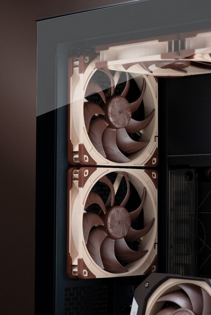 EAN 9010018100617 - Noctua NF-A14X25 G2 PWM sistema de refrigeración para ordenador Carcasa del ordenador Ventilador 14 cm Be imagen 8
