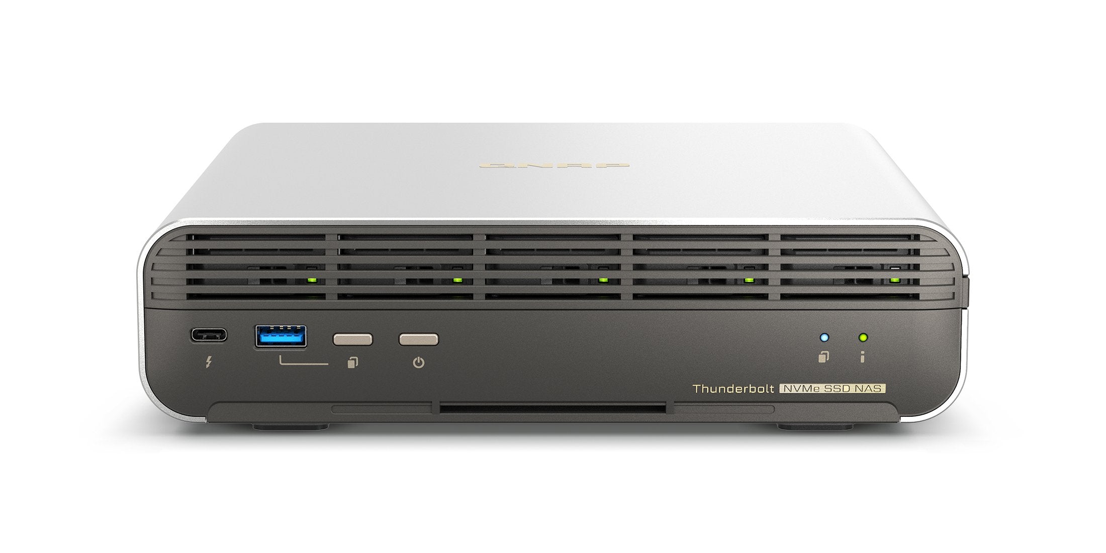 EAN 4711103084694 - QNAP TBS-H574TX-I3-12G servidor de almacenamiento NAS Intel® Core™ i3 i3-1320PE 12 GB imagen 1