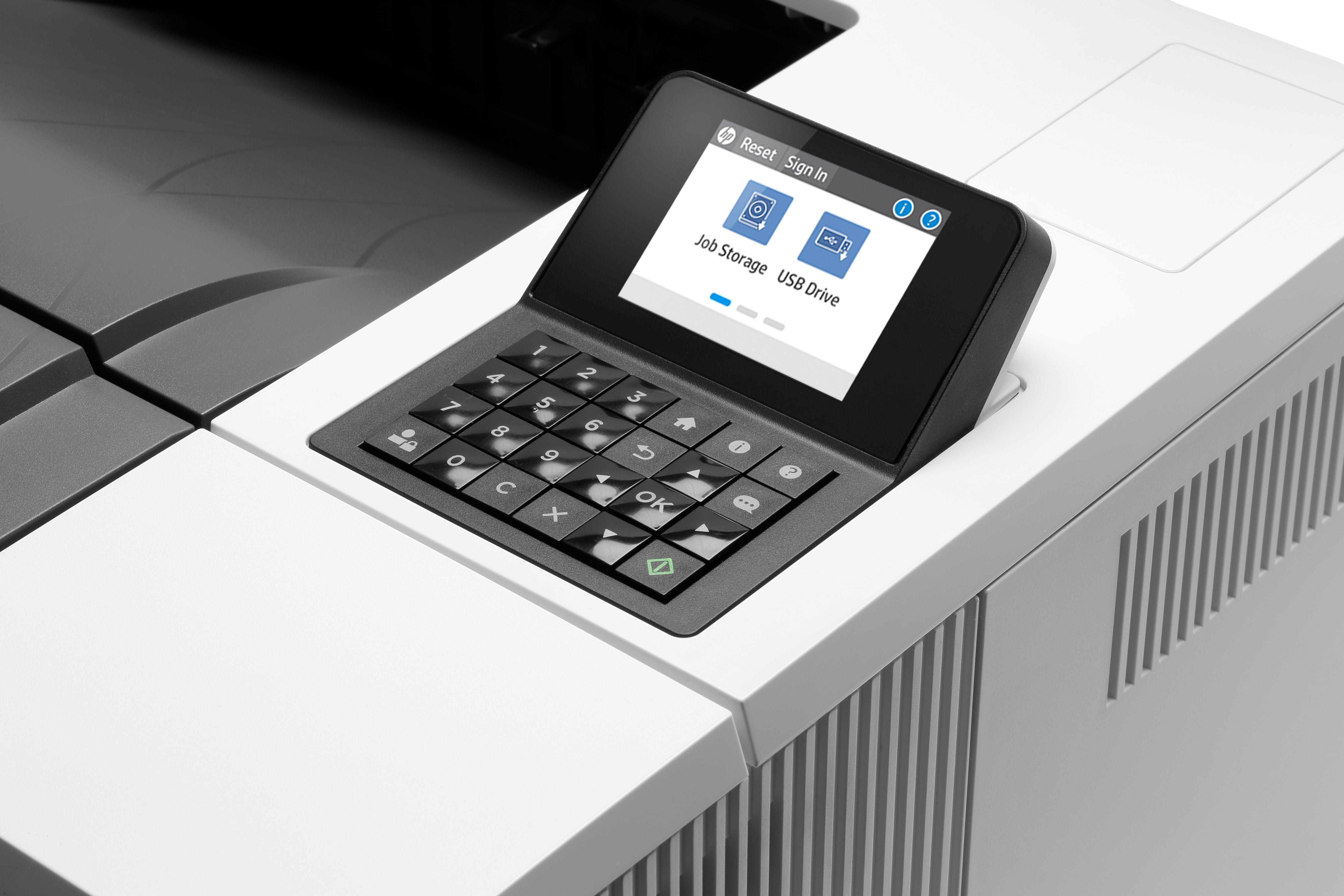 Impresora Láser Monocromo Hp Laserjet Enterprise M507dn Dúplex Blanca