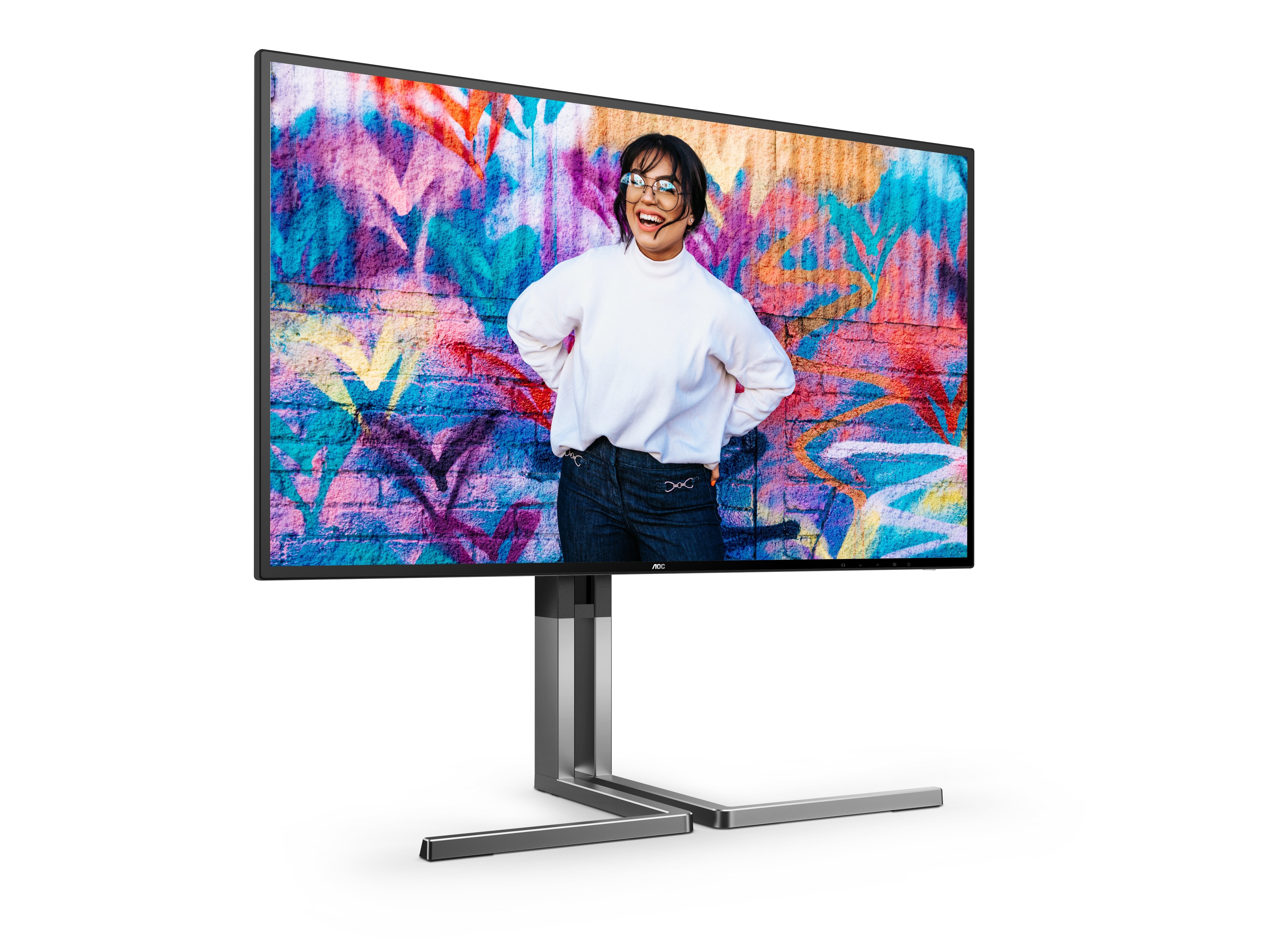 EAN 4038986182072 - AOC U27U3CV pantalla para PC 68,6 cm (27") 3840 x 2160 Pixeles 4K Ultra HD LCD Negro imagen 3