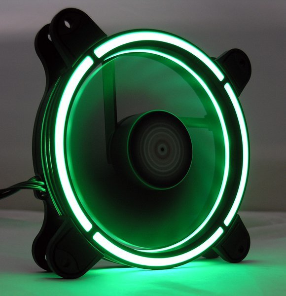 Lc-Power Lc-Cf-Rgb-Combo Ventilador De Pc Carcasa Del Ordenador 12 Cm Negro