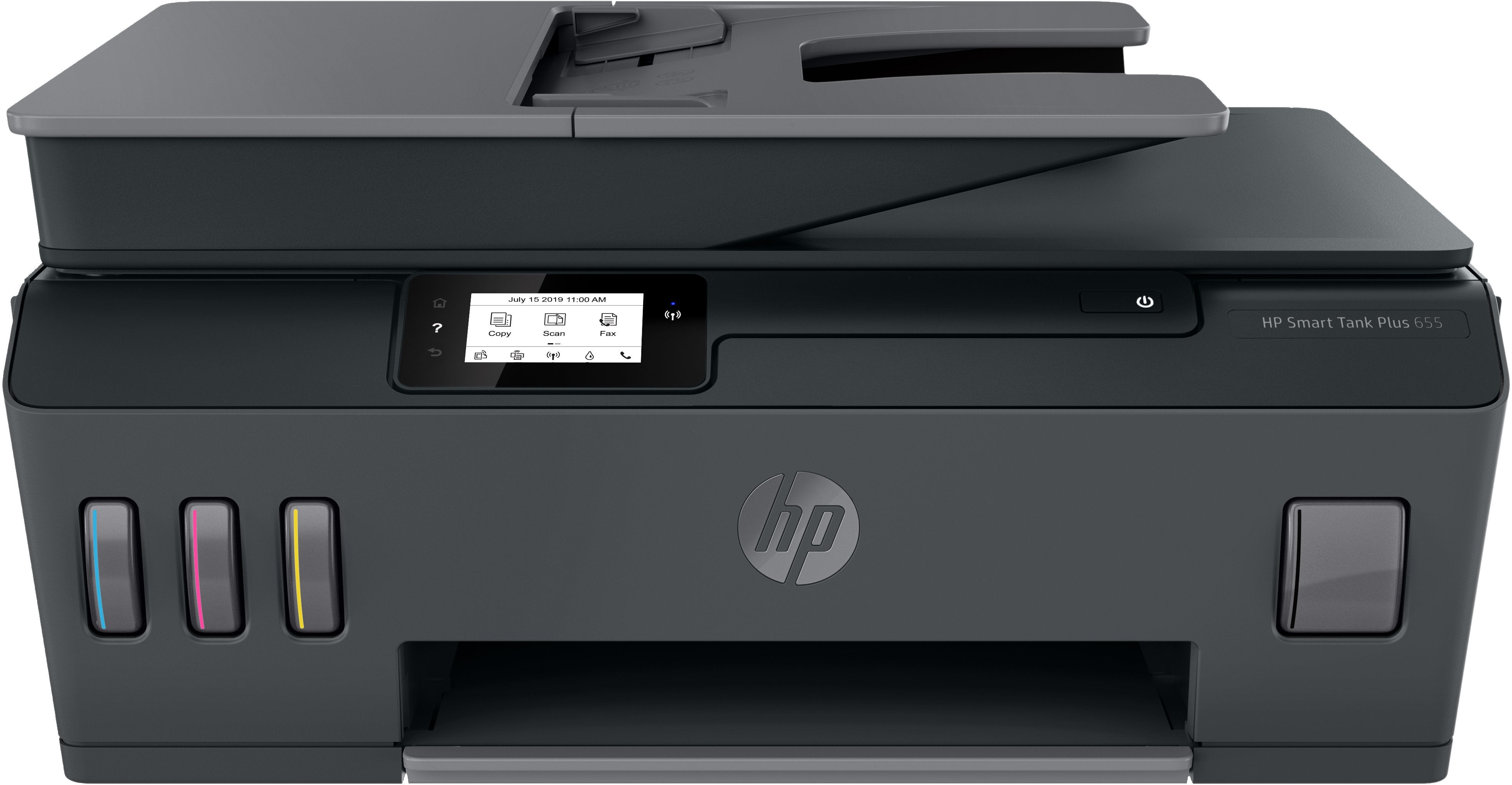 Multifunción Recargable Hp Smart Tank Plus 655 Wifi Fax Negra
