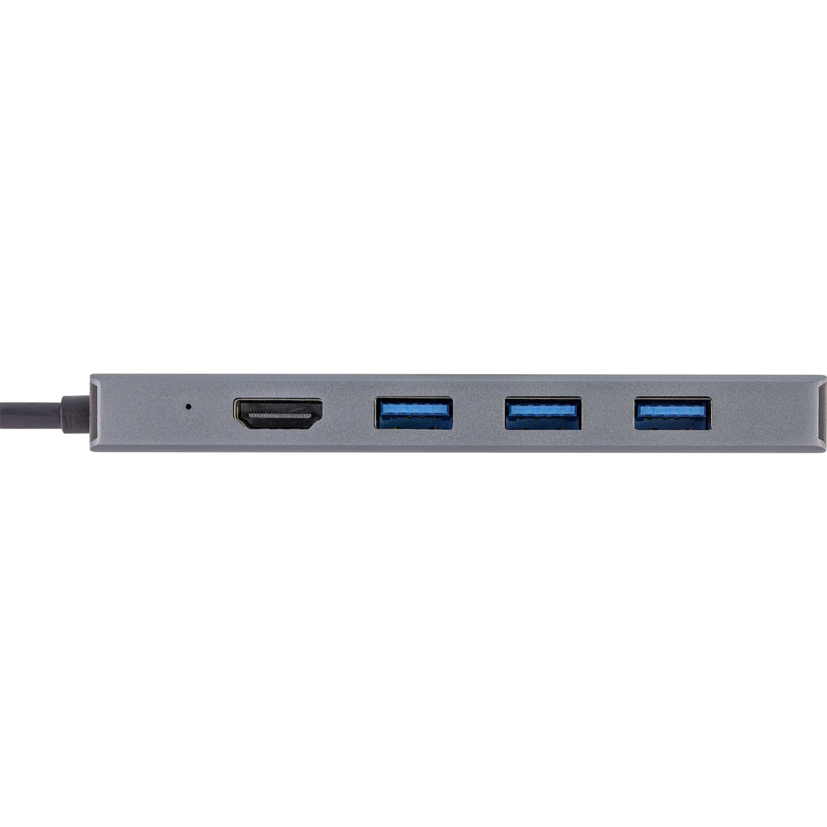 Inline Usb 3.2 Type-C Multi Hub (3x Usb-A 5gb/S + Usb Type-C (Pd 100w), Lector De Tarjetas, Hdmi 4k@30hz ), Otg, Carcasa De Aluminio
