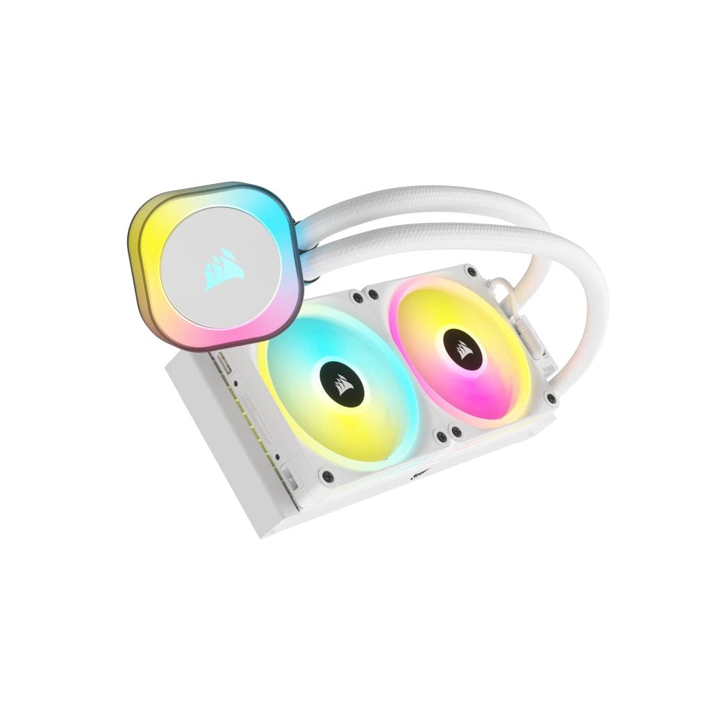EAN 0840006665854 - Corsair H100I Procesador Sistema de refrigeración híbrido 12 cm Blanco imagen 5
