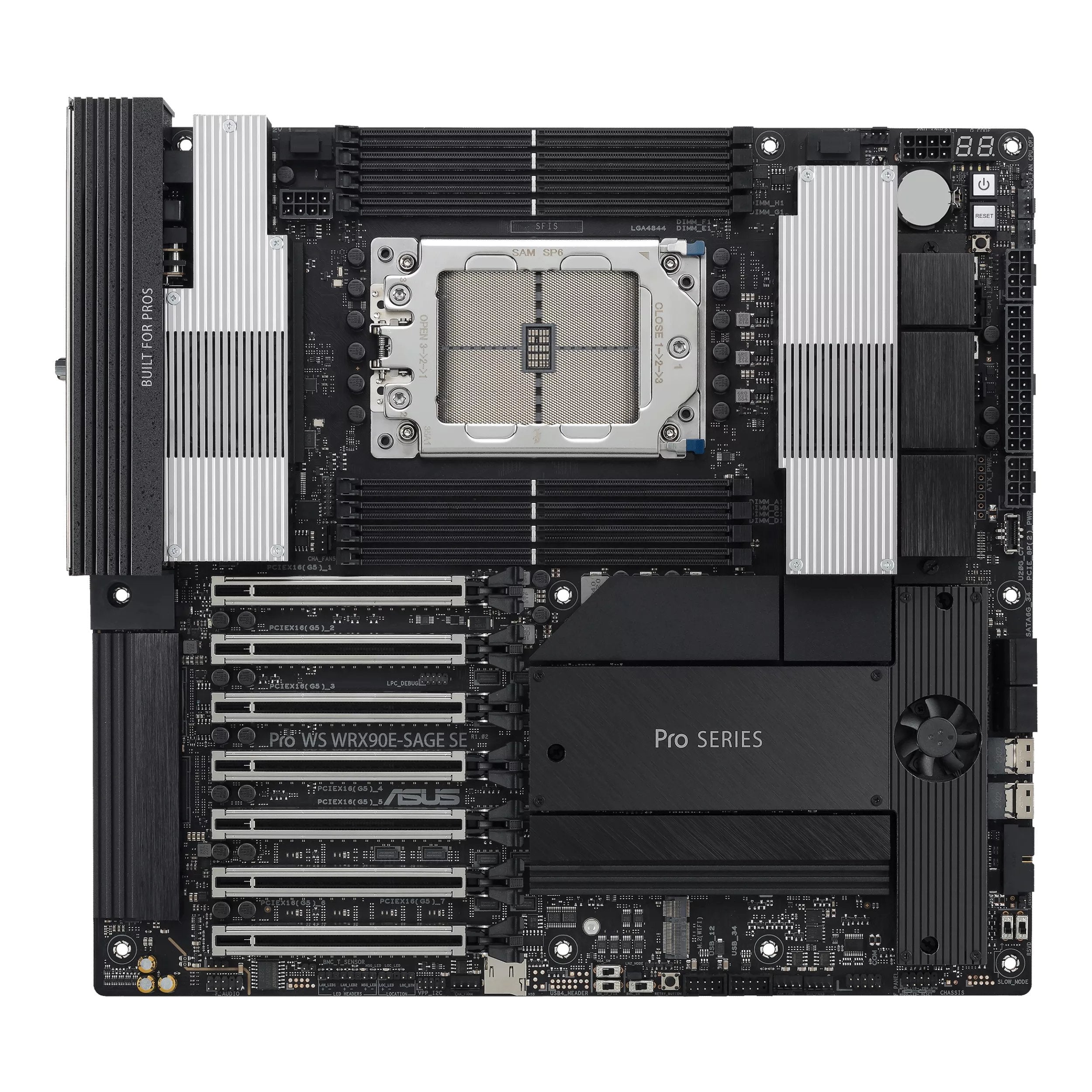 EAN 4711387441145 - ASUS PRO WS WRX90E-SAGE SE AMD WRX90 Socket sTR5 EEB imagen 7