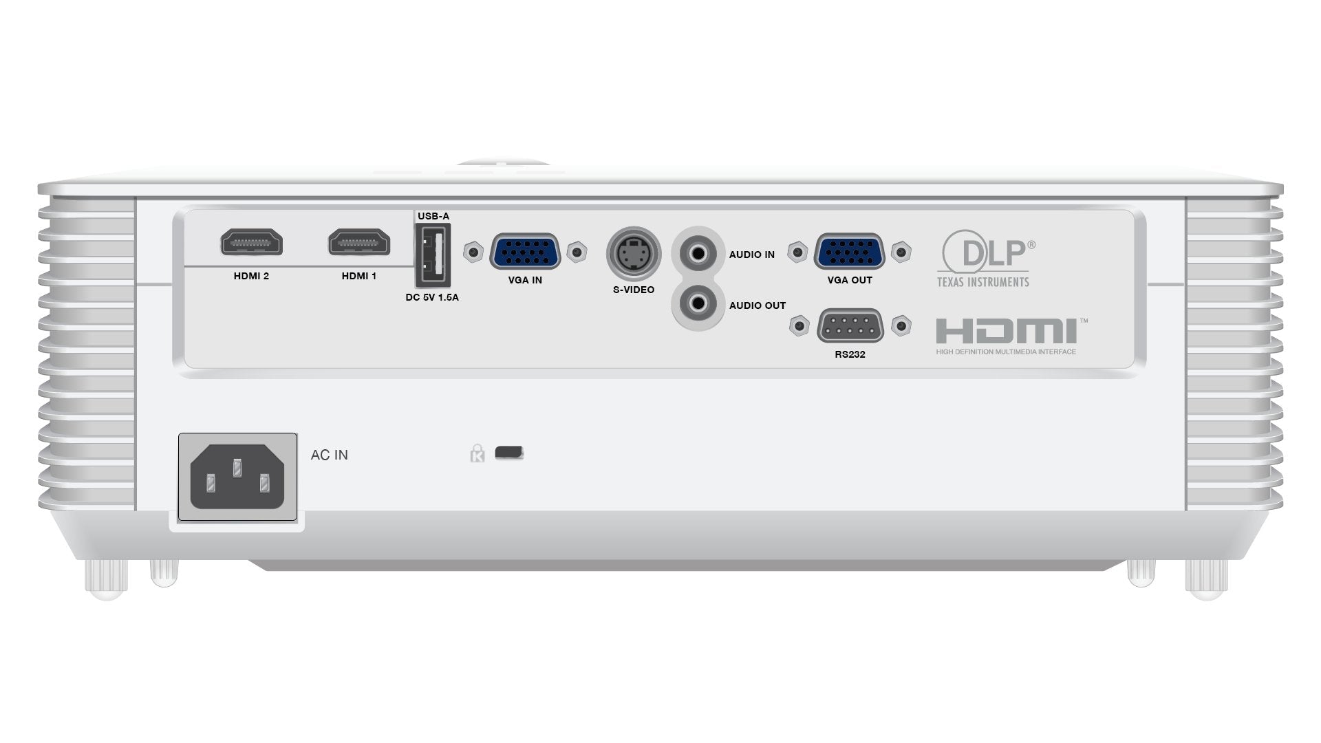 Proyector  Screenplay Multimedia  De Alcance Estándar 3800 Lúmenes Ansi Dlp Wxga (1200x800) 3d Blanco