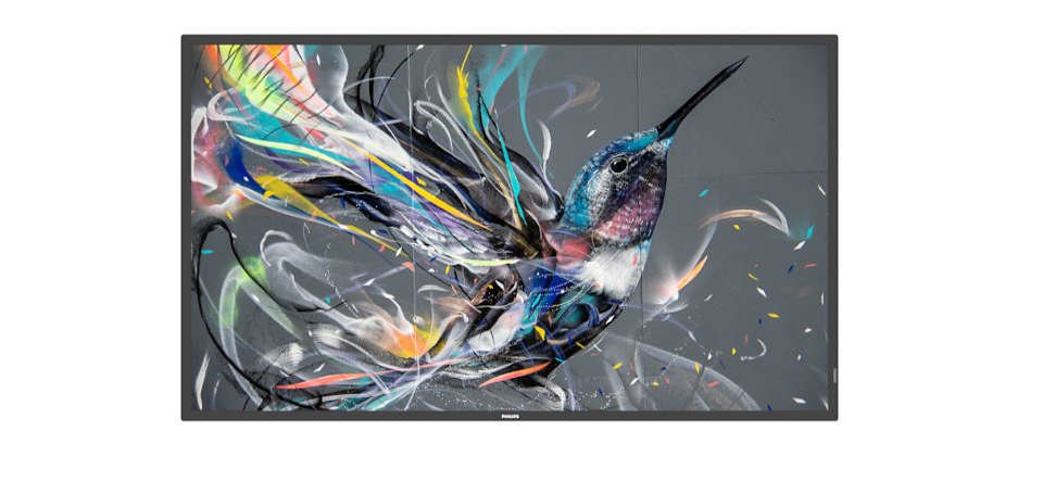 Philips 50bdl3511q/00 Pantalla Señalización 127 Cm (50") 500 Cd / M² 4k Ultra Hd Negro 18/7