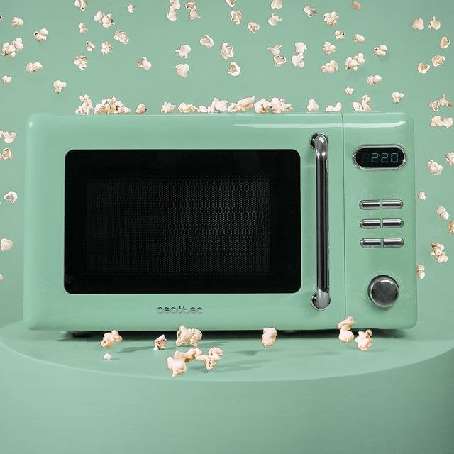 Microondas 20l Con Grill Cecotec Proclean 5110 Retro Green 1712 Verde