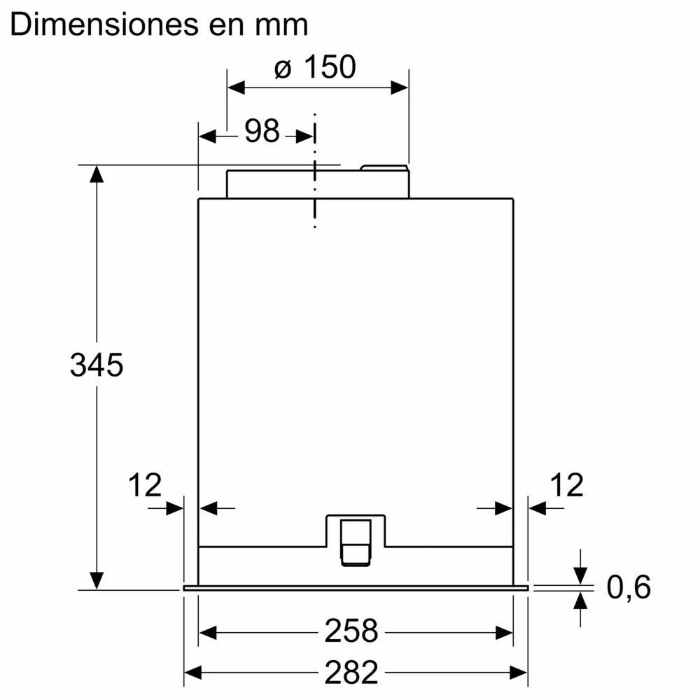 EAN 4242005475650 - Bosch Serie 8 DLN78PC60 campana Encastrada Negro 590 m³/h imagen 11
