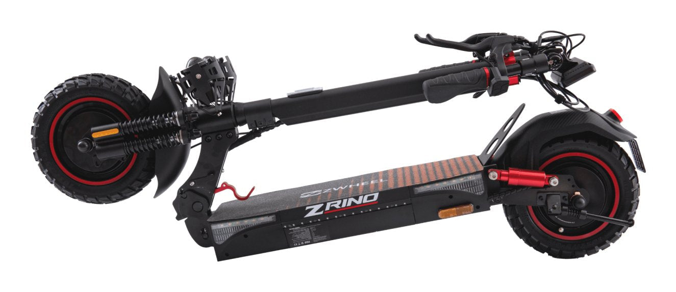 Patinete Electrico Zwheel Zrino Duo Max  Motor 2x 500w - Homologado Dgt - Autonomia Hasta 70km - Suspension Hidraulica